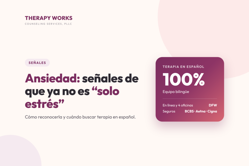 Ansiedad: señales de que ya no es «solo estrés»