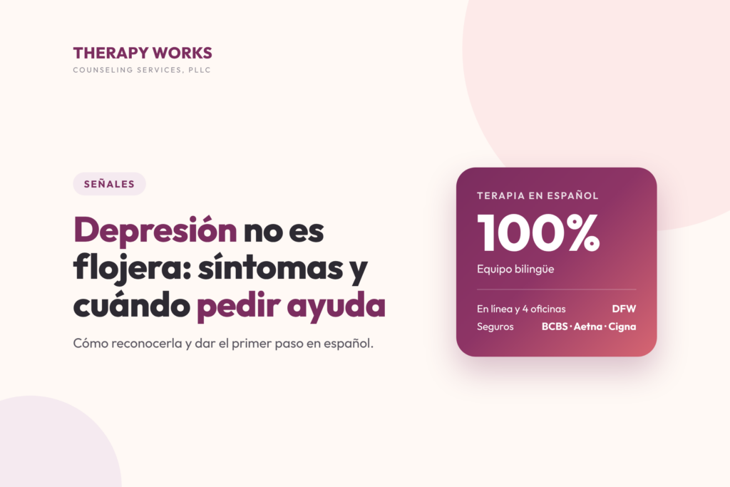 Depresión no es flojera: síntomas y cuándo pedir ayuda